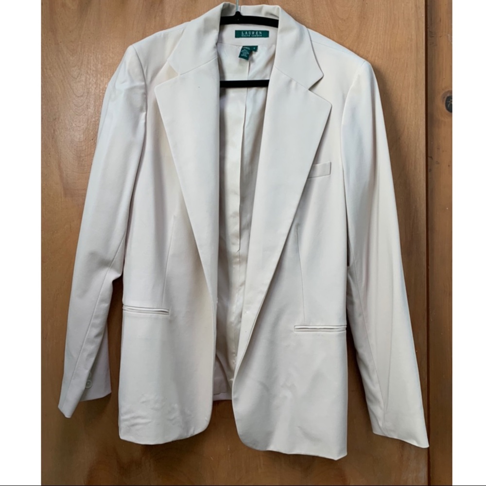 Beige Ralph Lauren Blazer